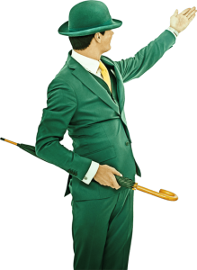 mrgreen posing
