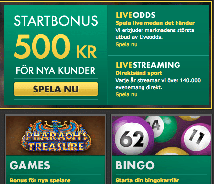 Bet365 ERBJUDANDE BETTING BONUSAR